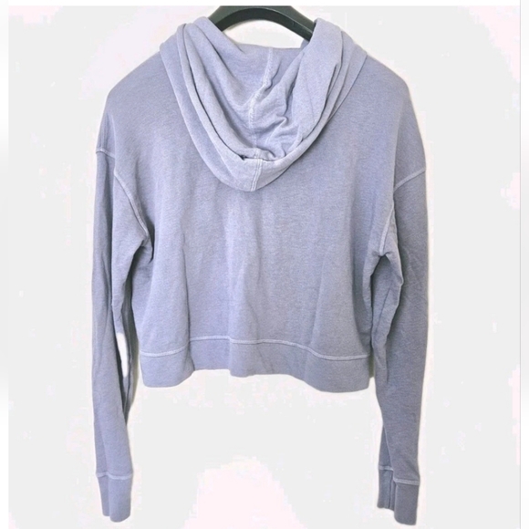James Perse Pullover Hoodie Size 0 Large NWT Blue - Picture 4 of 5